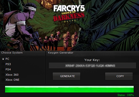 Far Cry 5 Steam Key Generator