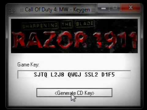 Call Of Duty 4 Cd Key Generator By Razor1911.rar